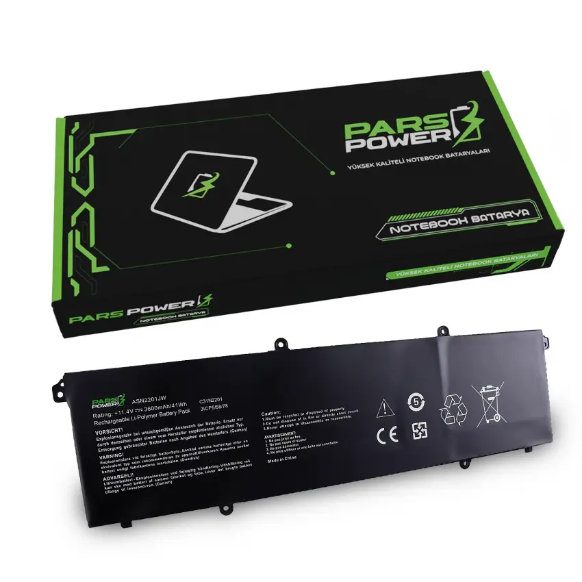 Asus 3ICP5/58/78 Batarya - Pil (Pars Power)