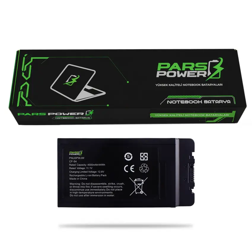 Panasonic Toughbook CF-54 Mk1 Batarya - Pil (Pars Power)