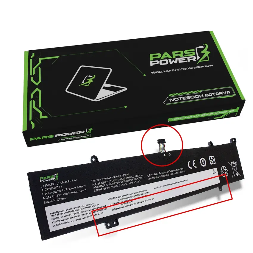 Lenovo IdeaPad S740-15IRH Type 81NW Batarya - Pil (Pars Power)