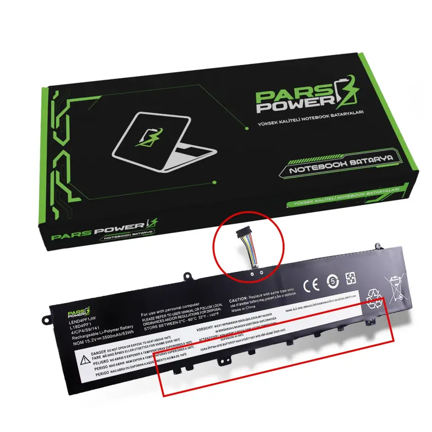 Lenovo IdeaPad S740-15IRH Type 81NW Batarya - Pil (Pars Power)