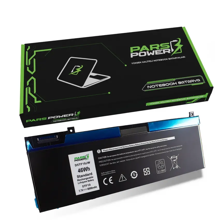 Dell Precision 7330, 7530 Batarya - Pil (Pars Power)