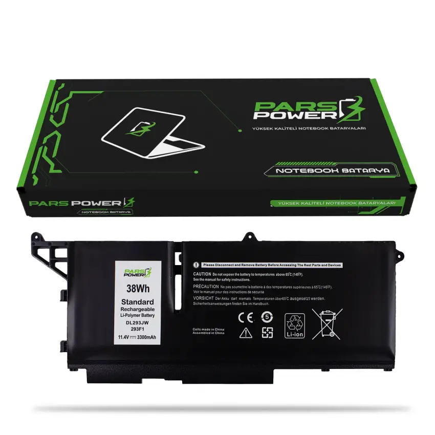 Dell Latitude 5330 N208L5330MLK132INU Batarya - Pil (Pars Power)