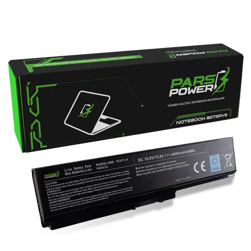 Toshiba Portege M800-107 (PPM81E-00L00NG3) Batarya - Pil (Pars Power)