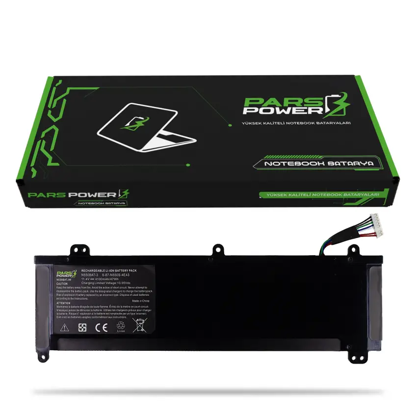MONSTER Abra A5 V6.1.1 Uyumlu Batarya - Pil (Pars Power)