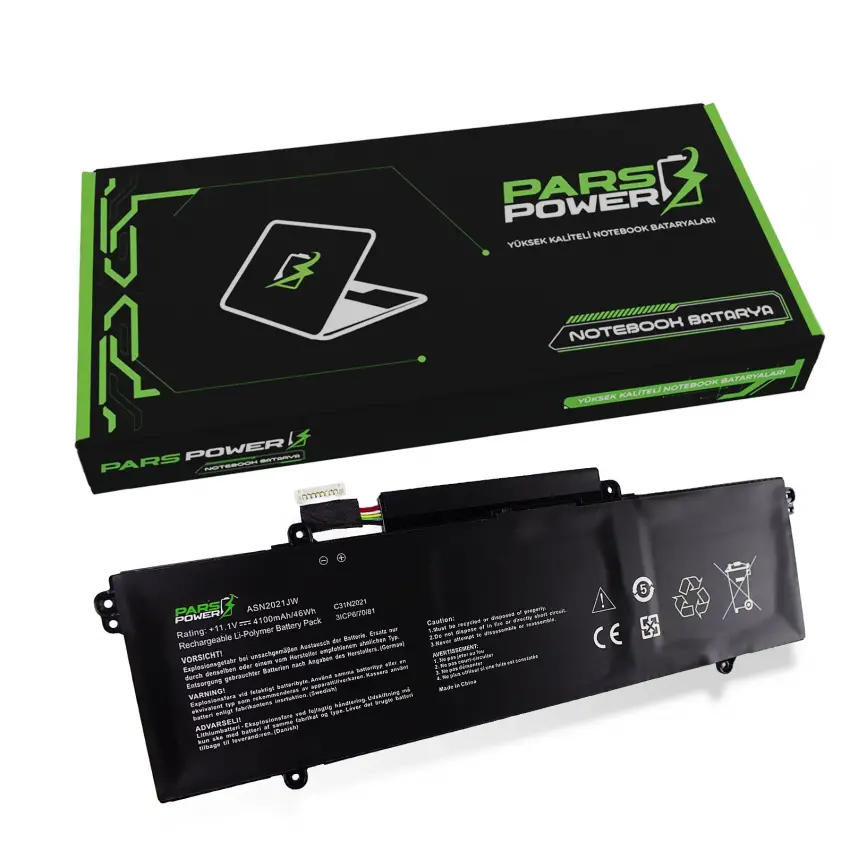 Asus 3ICP6/70/81 Batarya - Pil (Pars Power)