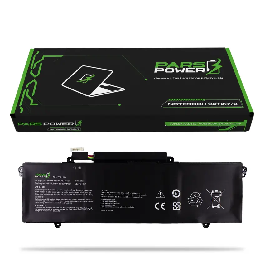 Asus 3ICP6/70/81 Batarya - Pil (Pars Power)