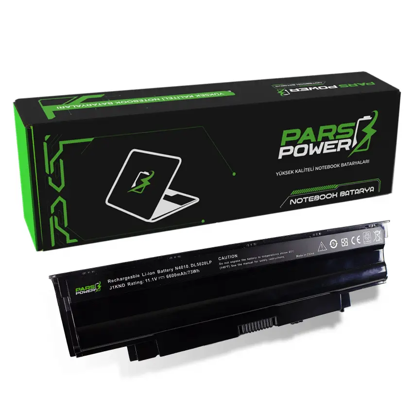 Dell 04YRJH, 06P6PN, 07XFJJ, 0YXVK2 Notebook Batarya - Pil (Pars Power)