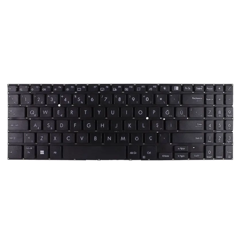 Asus ExpertBook B1 BA1500CDA-BQ0870A3 Notebook Klavye (Siyah TR)
