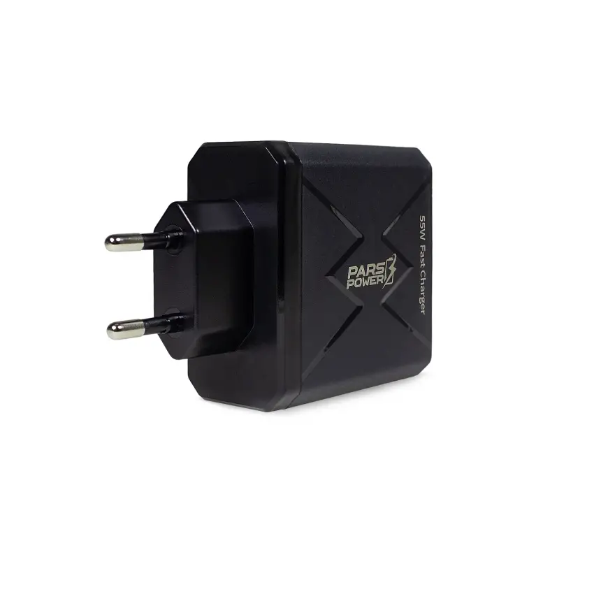 Pars Power PRS-300 55W Çoklu Hızlı Pd - Gan Adaptör Şarj Aleti-Cihazı