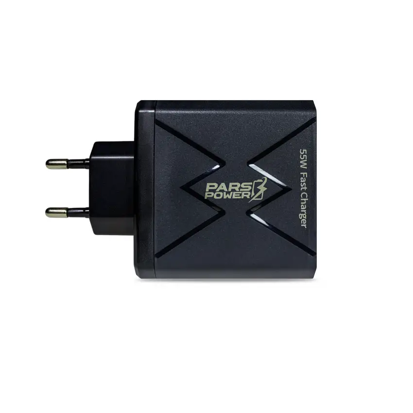 Pars Power PRS-300 55W Çoklu Hızlı Pd - Gan Adaptör Şarj Aleti-Cihazı