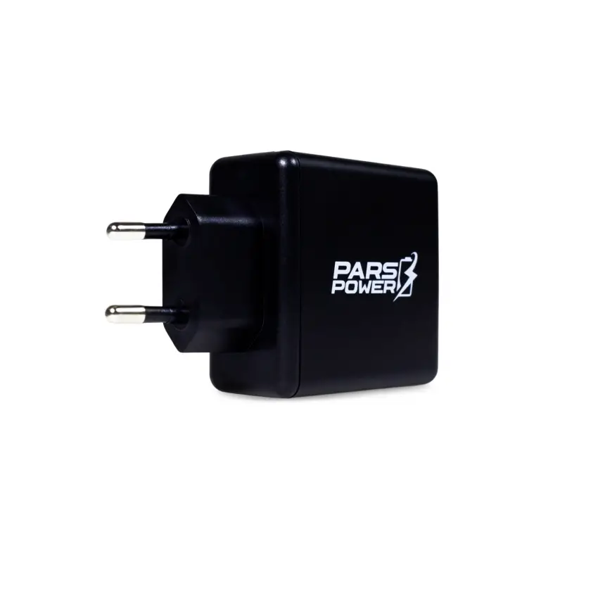 Pars Power PRS-302 65W Çoklu Hızlı USB Type-C Pd - Gan Adaptör Şarj Aleti-Cihazı