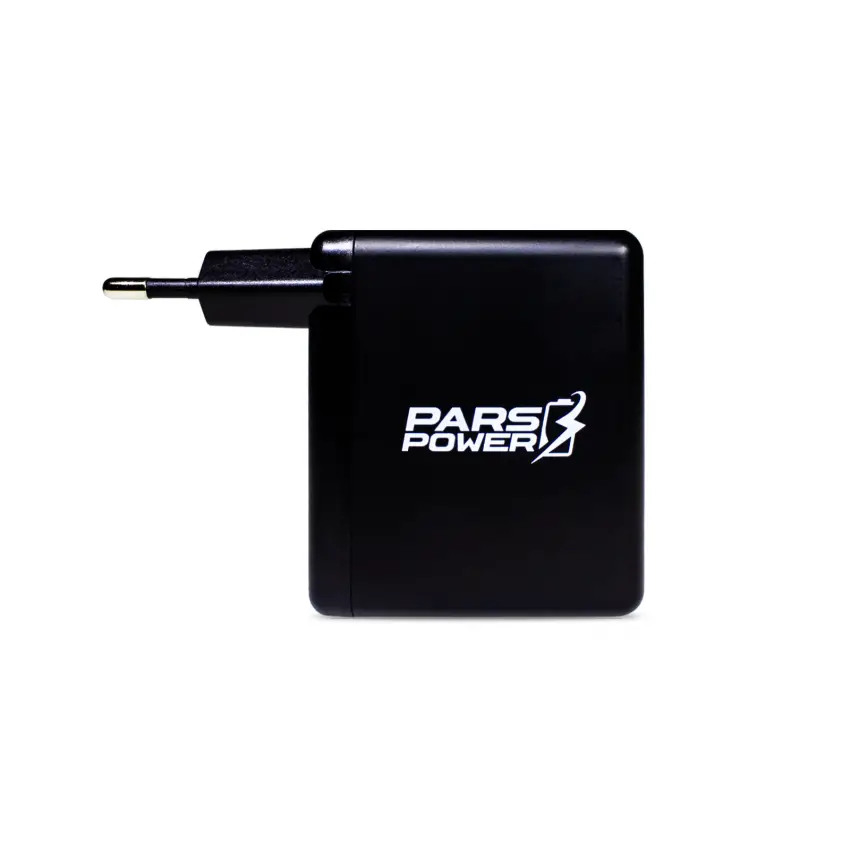 Pars Power PRS-304 100W Çoklu Hızlı Pd - Gan Adaptör Şarj Aleti-Cihazı
