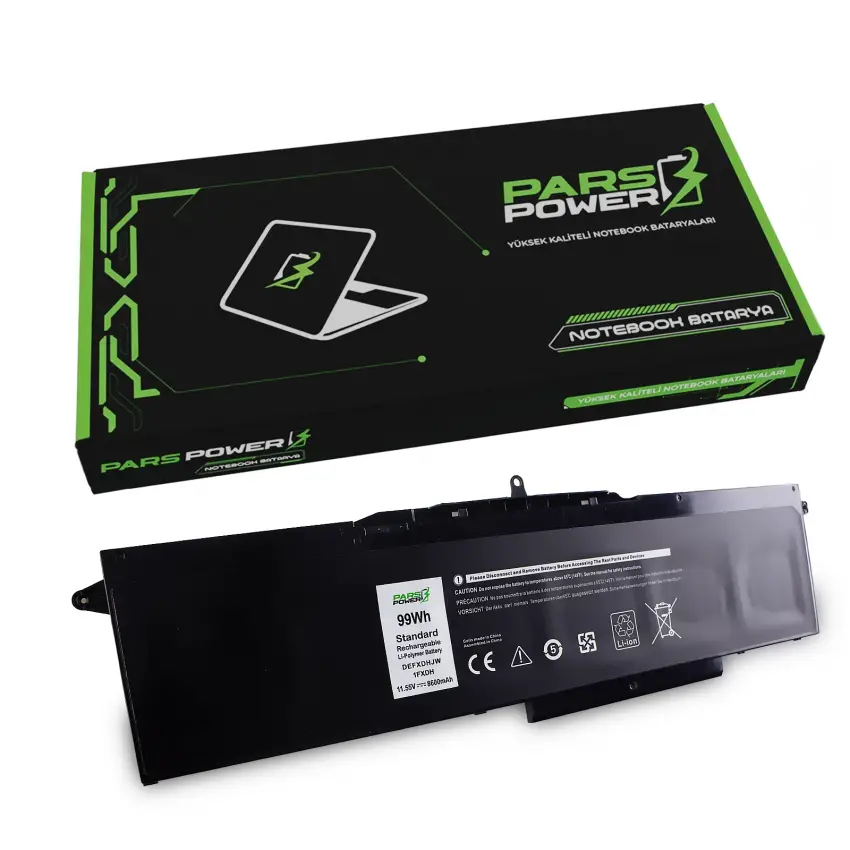 Dell 7VTMN, 07VTMN Batarya - Pil (Pars Power)