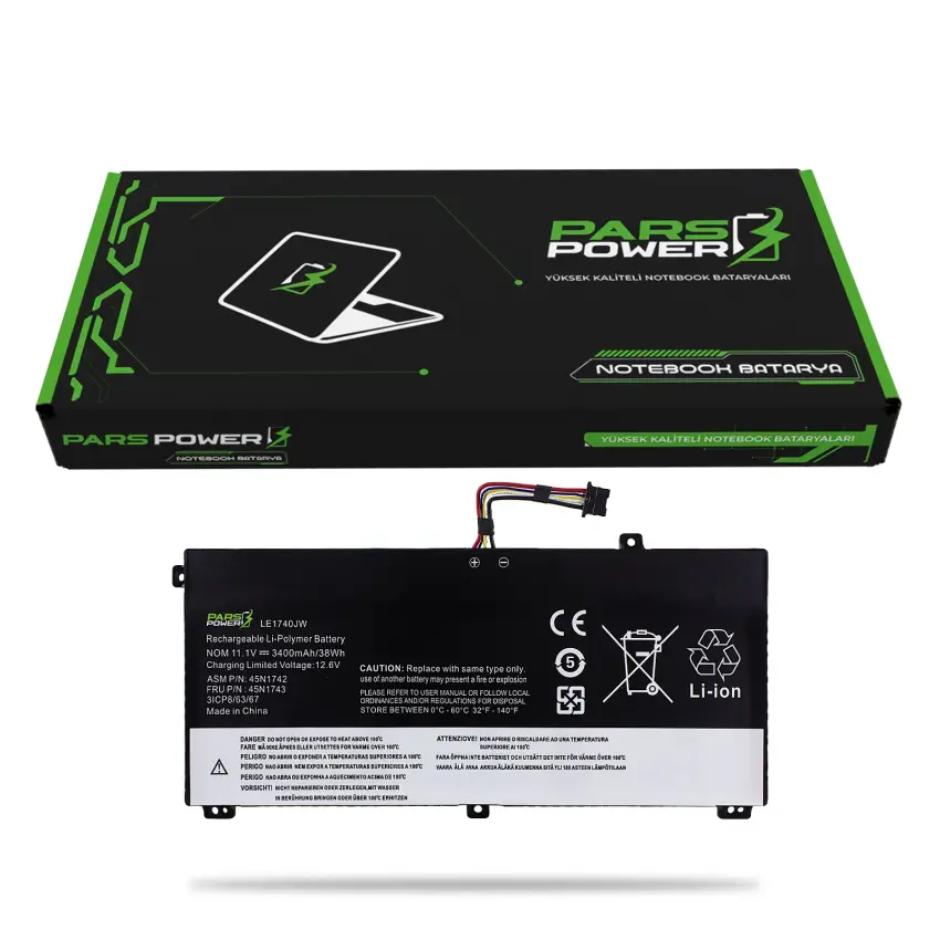 Lenovo ThinkPad 20CJS00700 Batarya - Pil (Pars Power)