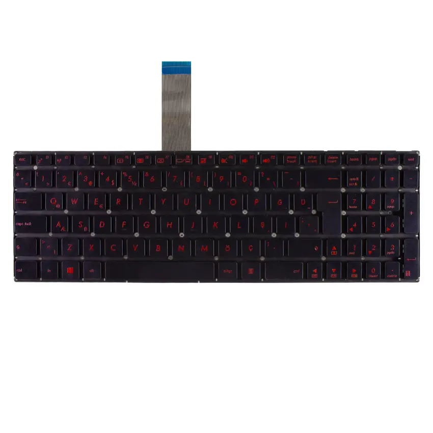 Asus R510LD, R510LN, R510VB, R510VC Notebook Klavye (Siyah TR)