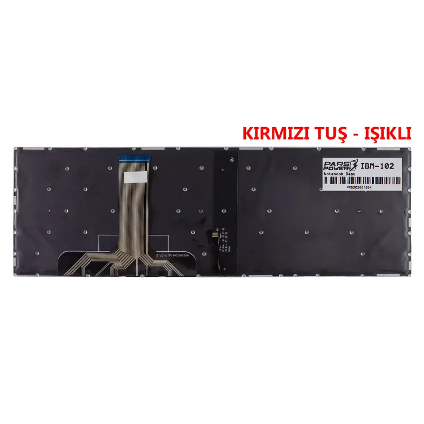 Lenovo Legion Y540-15IRH-PG0 81SY0021TX Klavye Işıklı (Siyah TR)