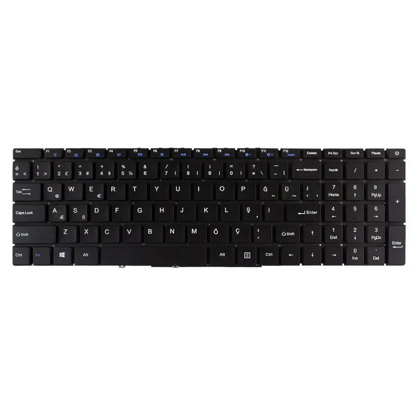 K687 Klavye (Siyah TR)