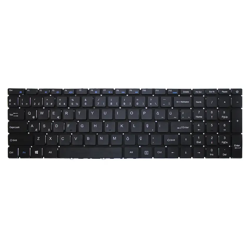 K687 Klavye (Siyah TR)
