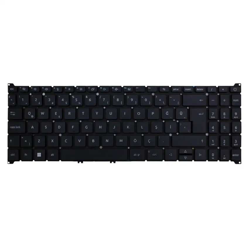 Acer Aspire 15 A15-51P N23C3 Klavye (Siyah TR)