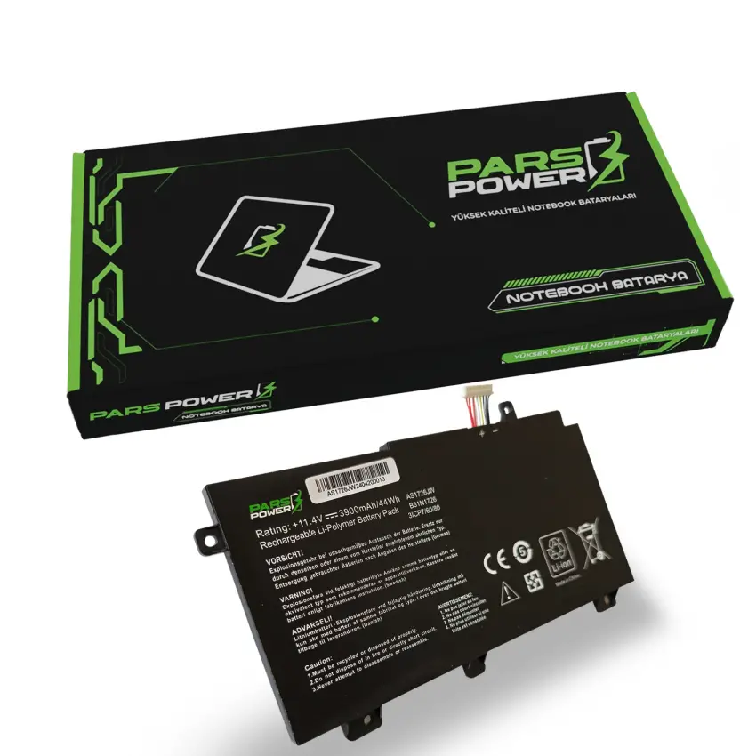 Asus TUF Gaming F15 FX506HC-HN430W Batarya - Pil (Pars Power)