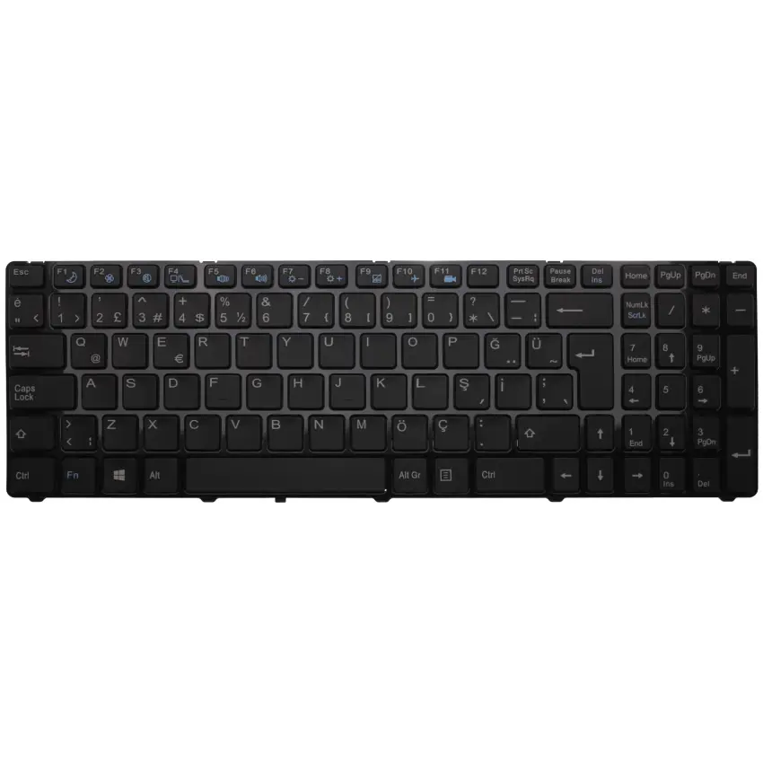 Casper Nirvana CN.VHU4200X Notebook Klavye (Siyah TR)