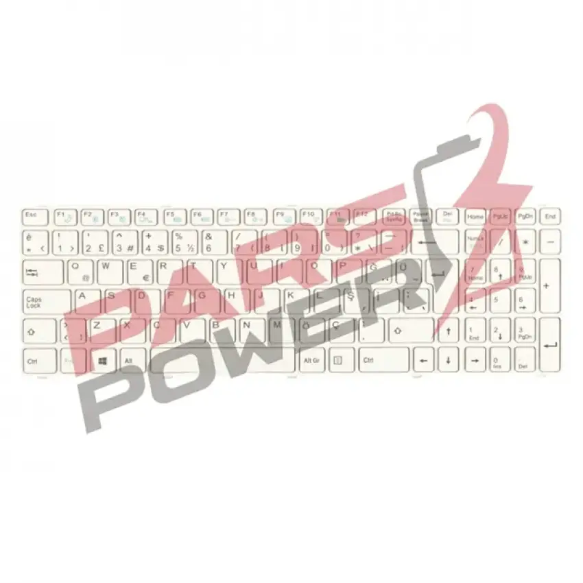 Casper Nirvana CN.VHU4200X Notebook Klavye (Beyaz TR)