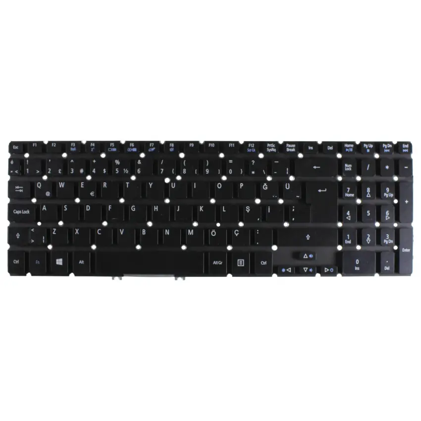Acer AEZRKA00010 Notebook Klavye (Siyah TR)