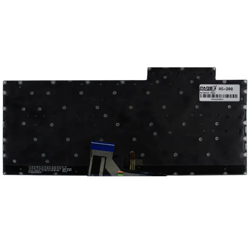 Asus TUF516PR Notebook Klavye Işıklı (Siyah TR)