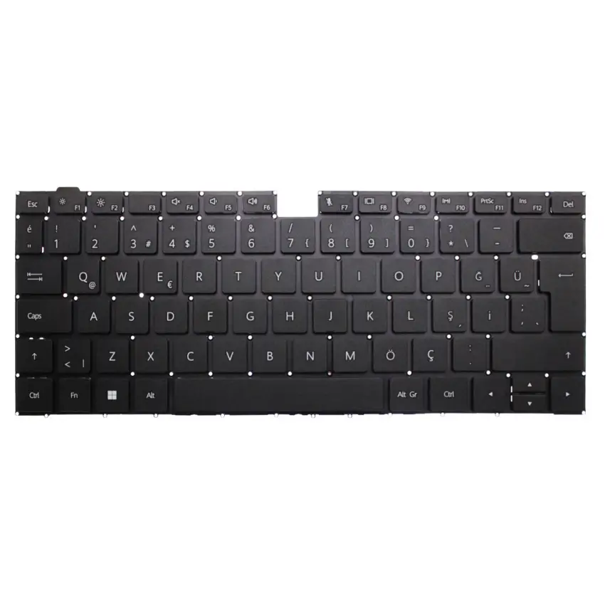 Huawei MateBook D 15 BoDE-WFE9 Klavye (Siyah TR)