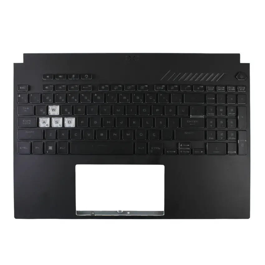 Asus Tuf Gaming A15 FA507NU-LP051 Klavye Rgb Işıklı Kasalı (Siyah TR)