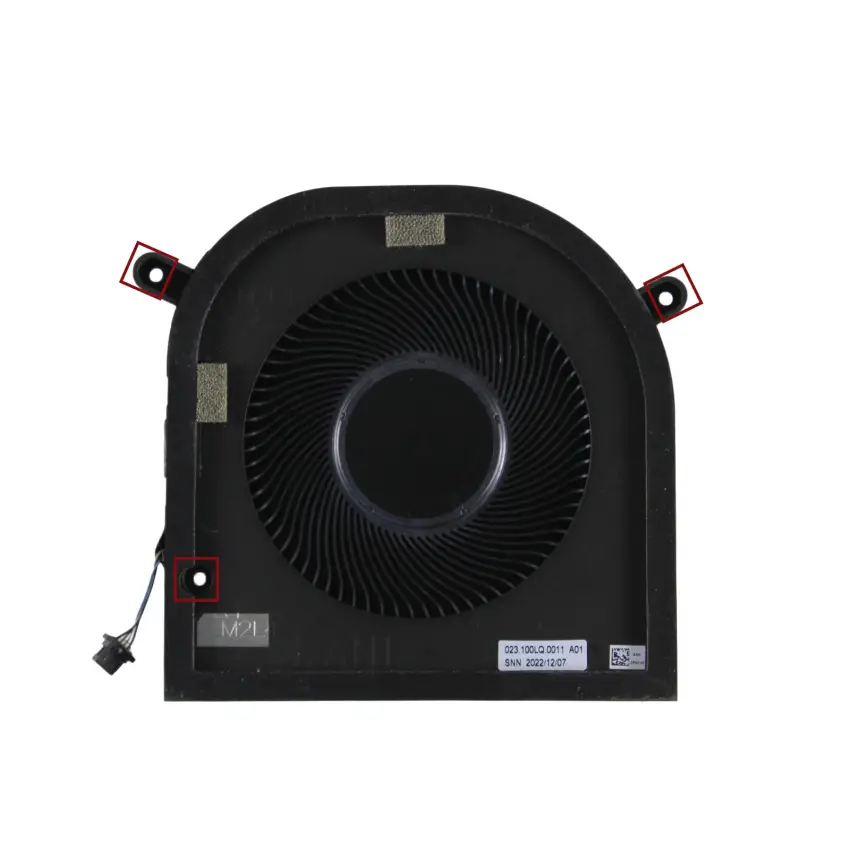 Dell XPS 17 9700 Serisi CPU Fan - işlemci Fanı