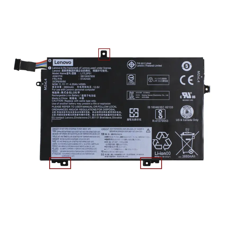 Lenovo ThinkPad 01AV446, SB10K97606 Batarya - Pil