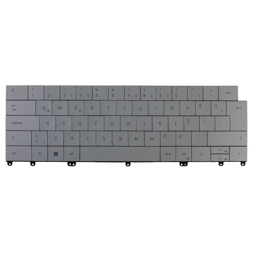 Dell XPS 13 DPNGF, 0DPNGF Klavye Işıklı (Gümüş TR)