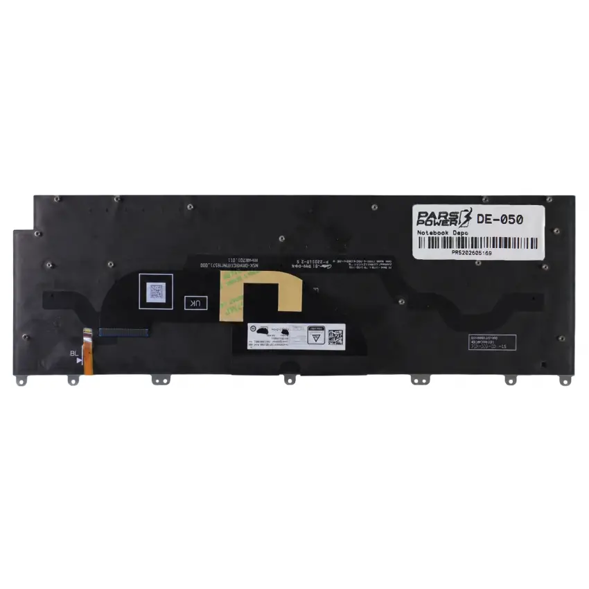 Dell XPS 13 DPNGF, 0DPNGF Klavye Işıklı (Gümüş TR)