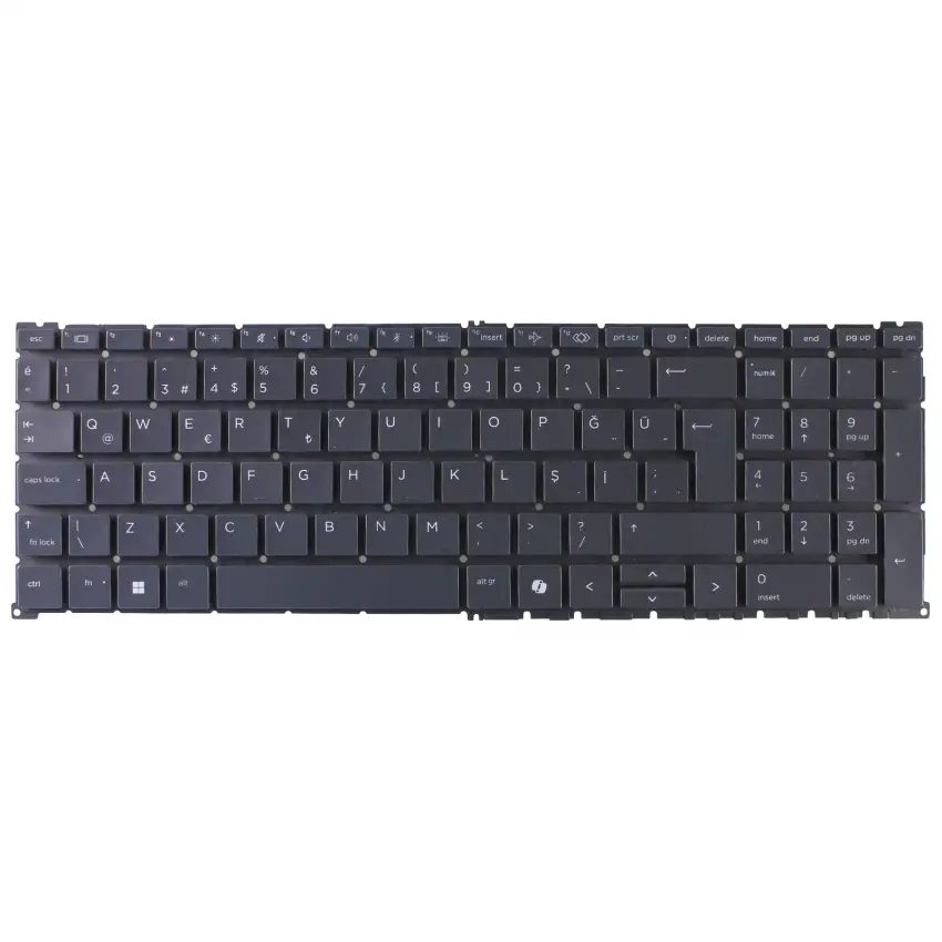 HP Zbook 911100217730 Klavye Işıklı (Siyah TR)