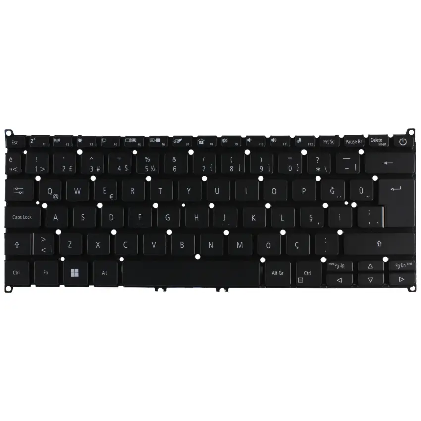 Acer SV03P-A73BWL1 Klavye Işıklı (Siyah TR)