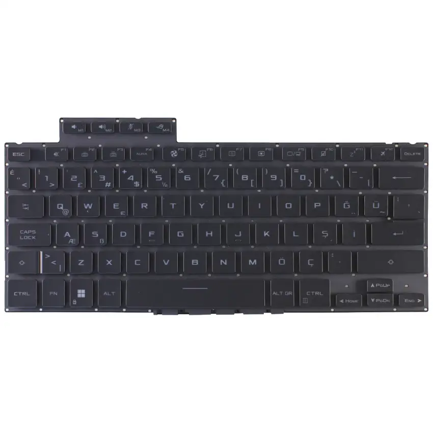 Asus ROG Zephyrus Klavye Işıklı (Siyah TR)