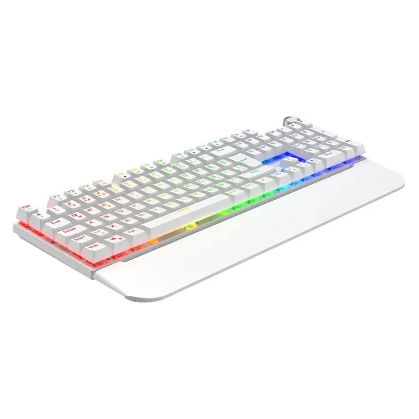 Apex Rainbow 11Mod Aydınlatma Kablolu TR Double Shot Full Anti-Ghosting Mekanik Oyuncu Klavyesi