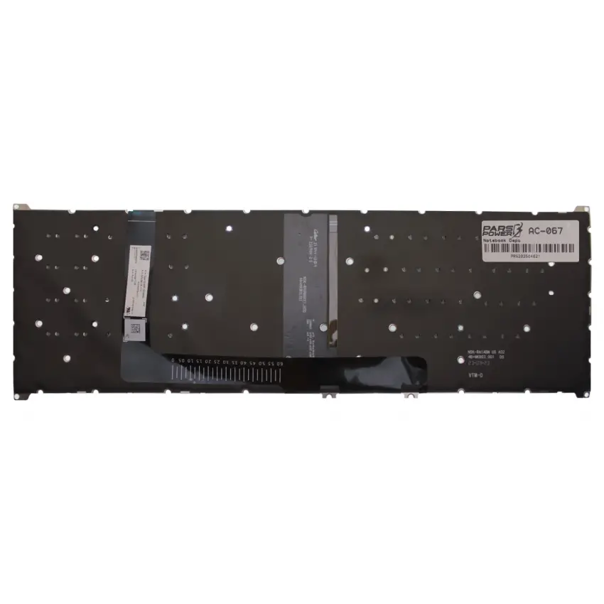 Acer Aspire 3 N23H4 Klavye Işıklı (Siyah TR)