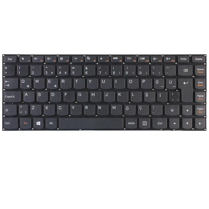 Lenovo Yoga 3 14 80JH Notebook Klavye (Siyah TR)