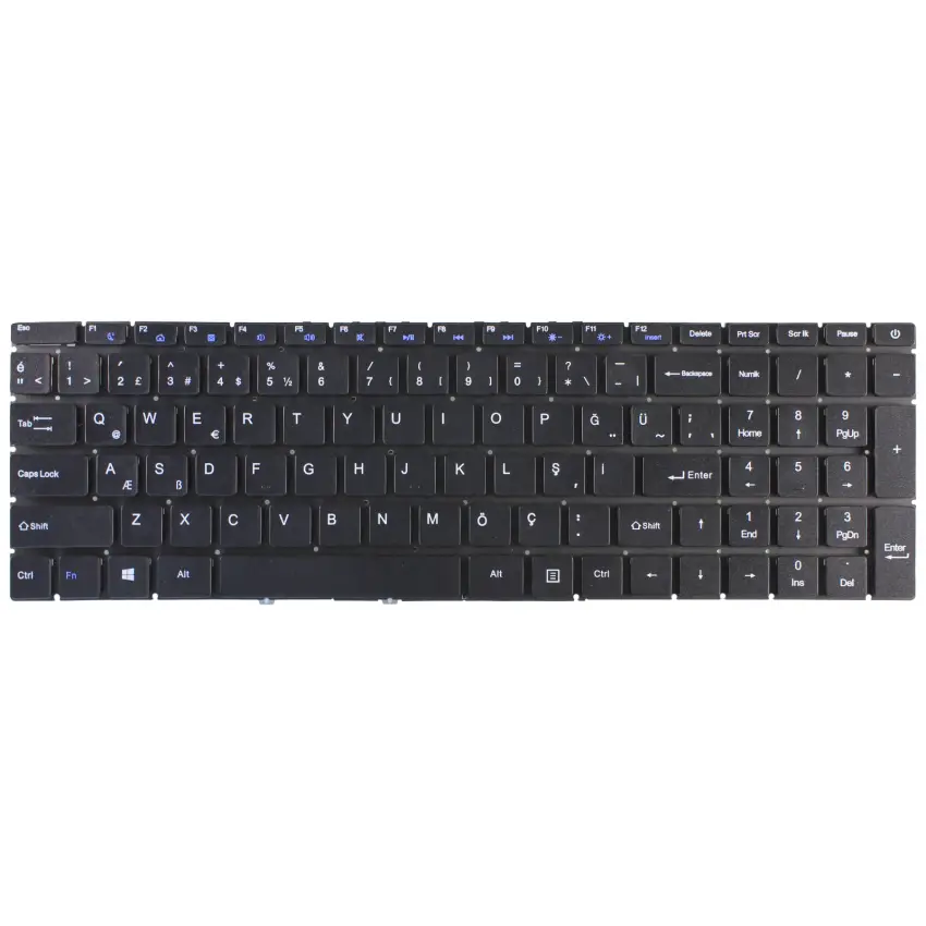 K687 Klavye (Siyah TR)