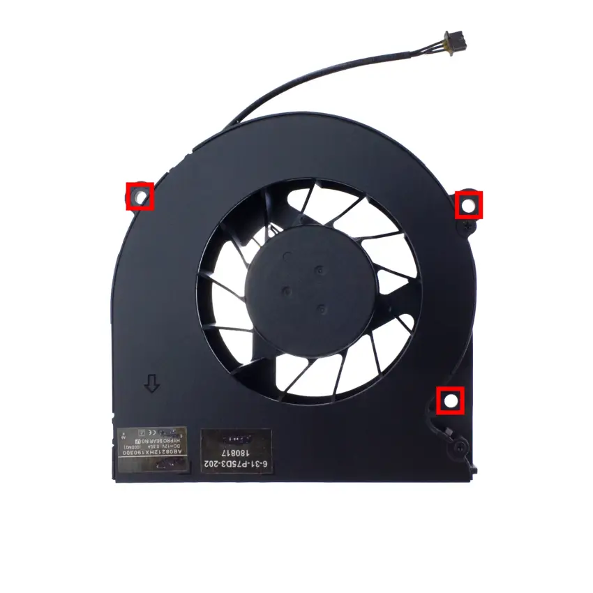 Clevo P870DM-G CPU-GPU Ekran Kartı Fanı - İşlemci Fan