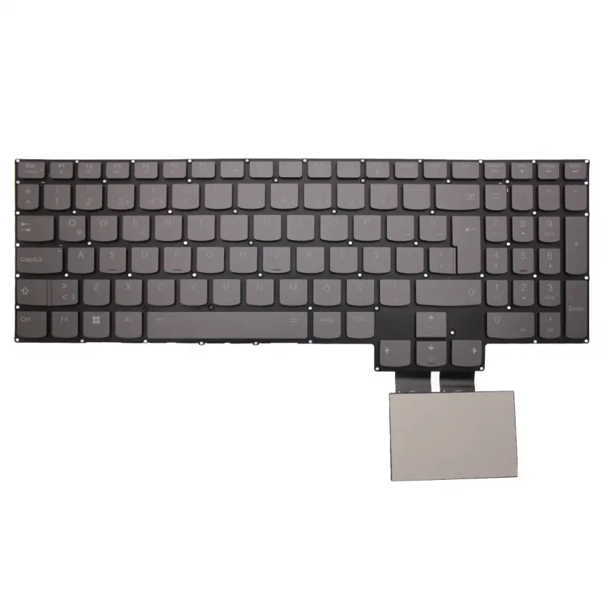 Lenovo V193020AK1-TR Klavye Işıklı (Füme TR)