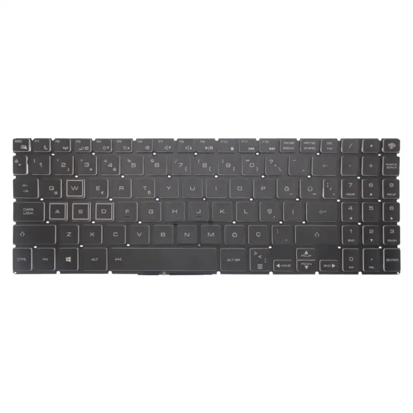 Casper Excalibur G900.1075-B5L0A Klavye Işıklı (Siyah TR)