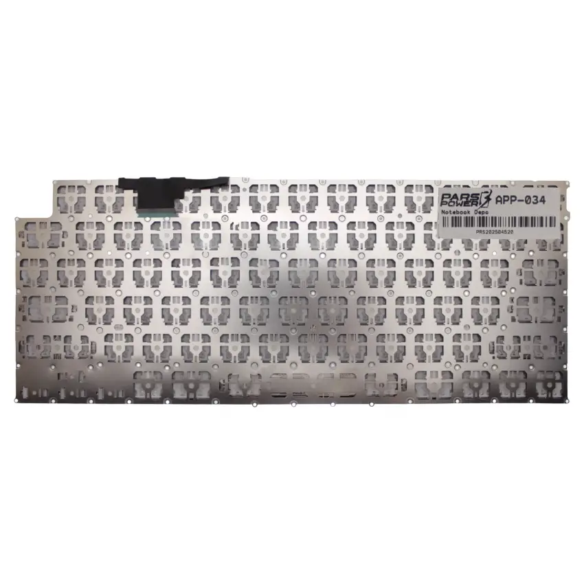 Apple MacBook Air 15 2025 Model: A3241 Klavye (Siyah TR)