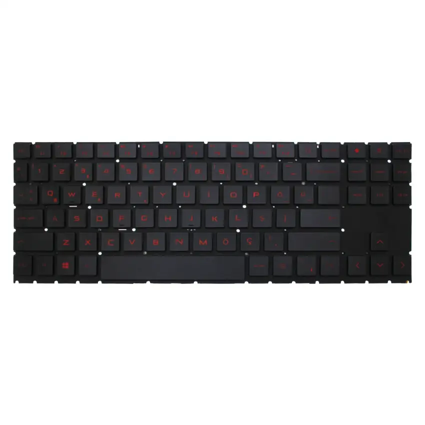 HP OMEN 16-xf0000nt Klavye Işıklı (Siyah TR)