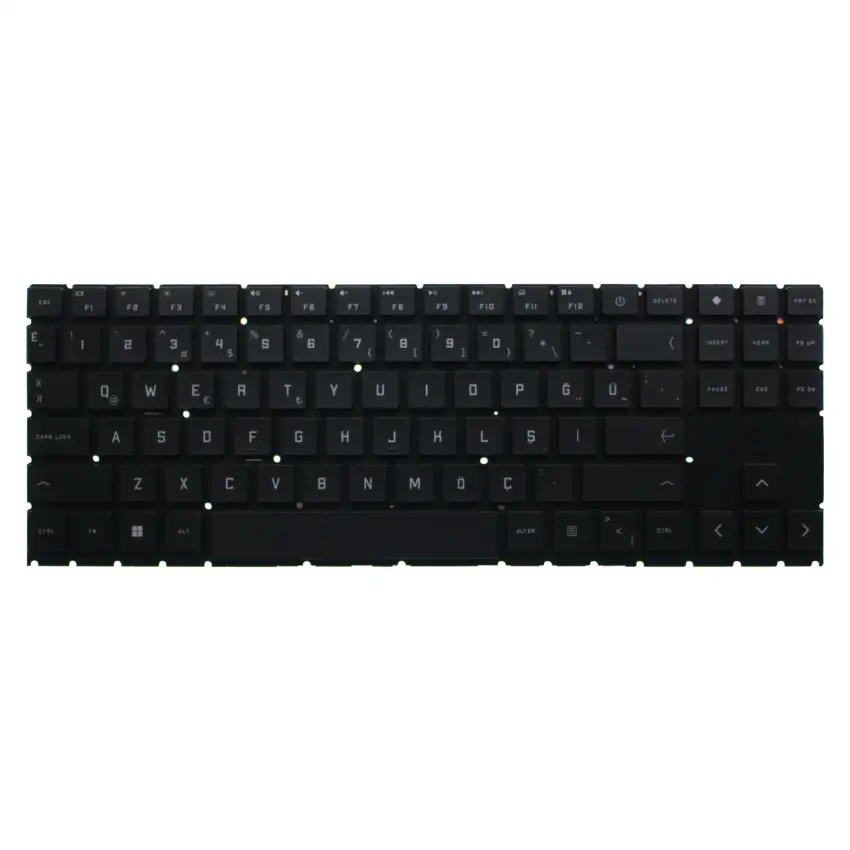 HP OMEN 16-b1005nt Klavye Işıklı (Siyah TR)