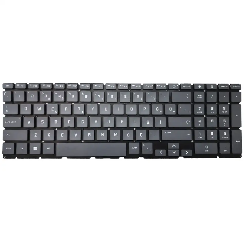 Hp Victus 16-e0011nt Klavye Işıklı (Füme TR)