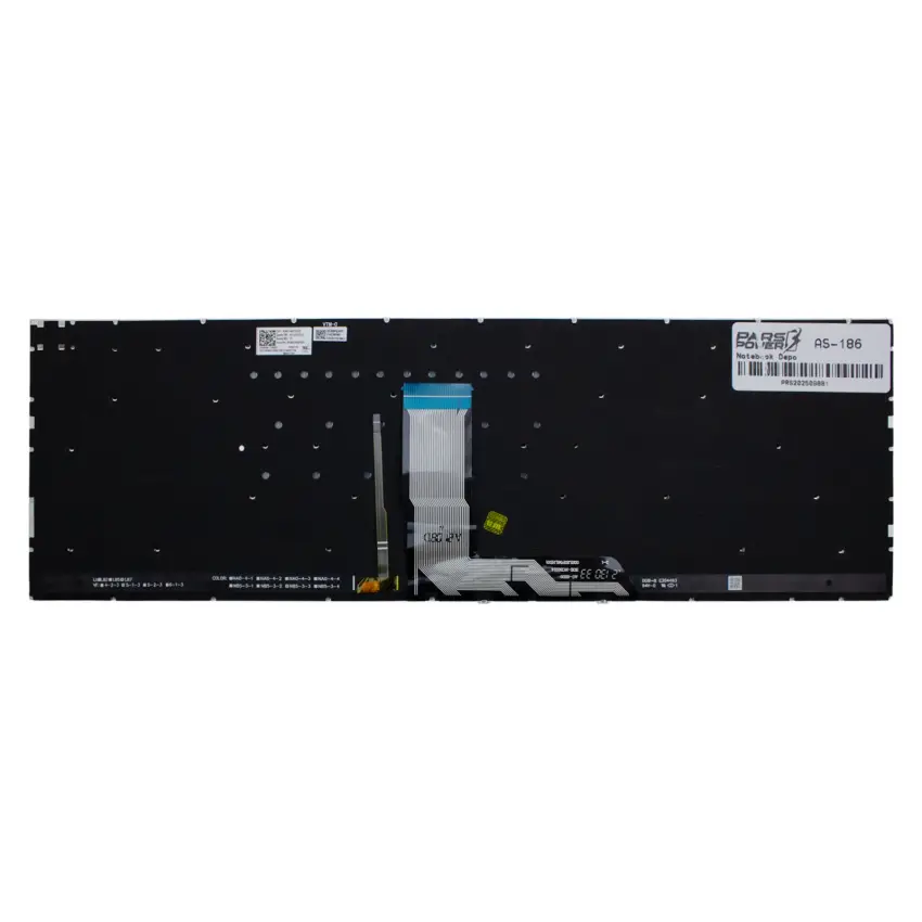 Asus VivoBook Pro 15 M3500QA Klavye Işıklı (Siyah TR)