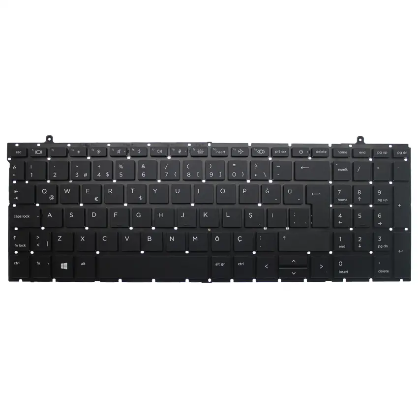 HP ZBook Firefly 16 G10 Klavye Işıklı (Siyah TR)